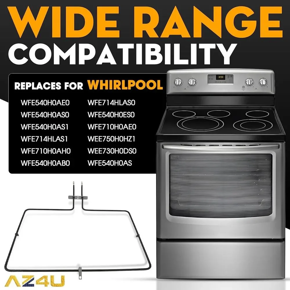 AZ4U Range Oven Bake Element For Whirlpool WFE540H0AE0 WFE540H0AS0 WFE540H0AS1